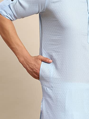 Image of Rajubhai Hargovindas Men's Festive Cotton Pathani Kurta