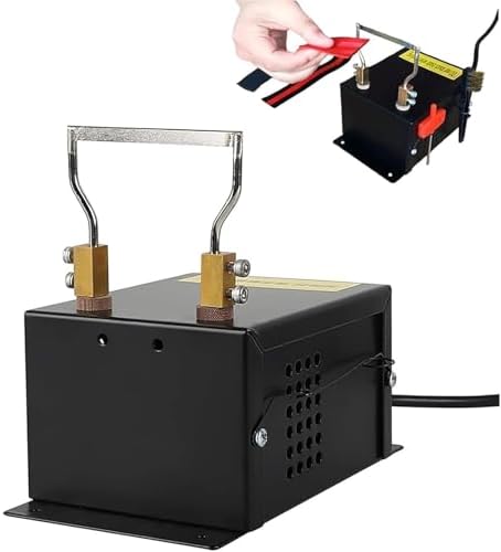 Electric Rope Cutter, Hot Knife Ribbon Webbing Cutter with Wrench and Copper Wire Brush, Maximum Temperature 500℃, Cutting Width 60mm/78mm for Braid Fabric Webbing (60W)