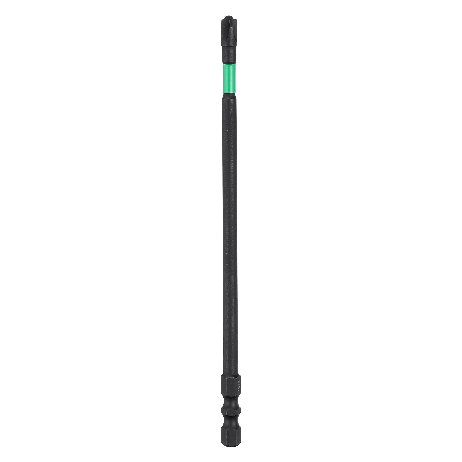 sourcing map Electrician Impact Screwdriver Bit 6" FPH2 Electric Bits 1/4" Hex Shank S2 Alloy Steel Magnetic Slotted Phillips Screw Driver Drill for Electrical Air Switch Breaker, Black/Green