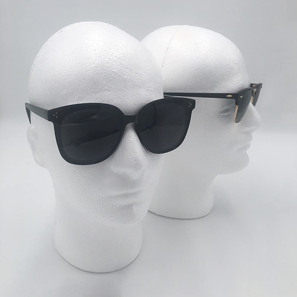 Flocking Foam Maschio Display Manichino Testa Manichino Manichino Parrucca Stand Display Manichino Schiuma Uomo Cap Vendita Al Dettaglio Vetri Parrucchiere Modello Negozio Modello Occhiali Cappello
