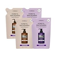 KUNDAL クンダル シャンプー トリートメント　アンバー　バニラ　４セット 51nJUAuujaL._AC_UL210_SR210,