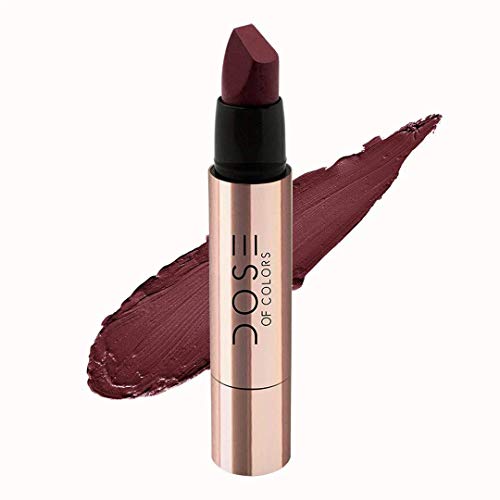 Dose Of Color Lip it Up Satin Lipstick 0.11oz (BRULÉE - PINKISH BEIGE)