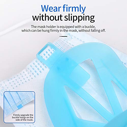 Inchant 6 pezzi staffa maschera in silicone telaio...