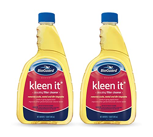 BioGuard Kleen It Filter Cleaner (1 qt) (2 Pack)