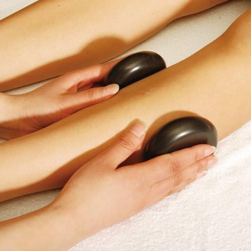 Massagesteine Oksano – 16 große Massage-Kits aus Basalt