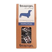 Teapigs Darjeeling Earl Grey Tea Bags Made with Whole Leaves 1 Pack of 15 Tea Bags