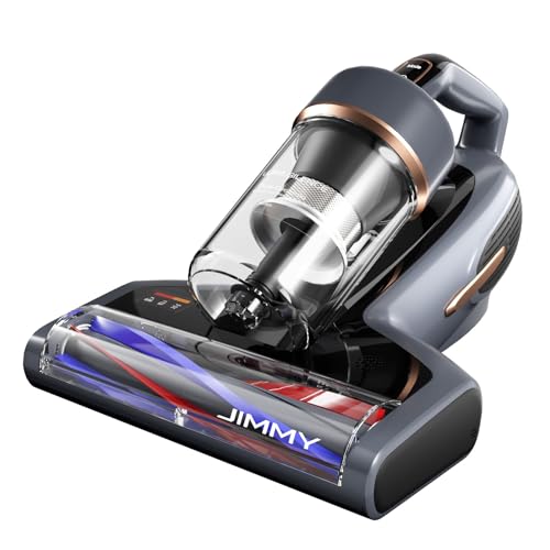 Jimmy BX7 Pro Max Mattress & Bed Vacuum Cleaner 700W Power 15kPa Suction with UV-C Light 65°C Heat & Graphene Tech, Dust Mite Sensor, Negative-ion Function for Mattresses Bed Upholstery Deep Cleaning
