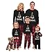 WephuPSho Christmas Family Pajamas Sets Xmas Matching Pajama Top Pants Set Holiday Jammies Sleepwear(!p-25, Dad, XL)