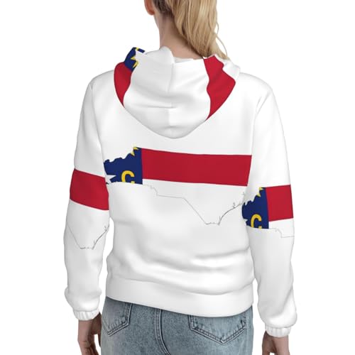 Sweat à capuche tendance femme pull stretch doux imprimé avec poche - 4