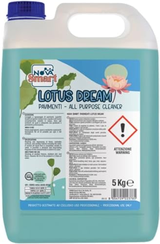 Detergente detersivo per Pavimenti profumato 5KG. Detergente per robot lavapavimenti.
