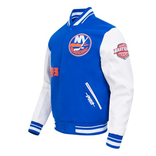 Image of Pro Standard Mens NHL Old English Varsity Jacket