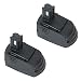 Produktbild 2x Trade-Shop Hochleistungs Ni-Mh Akku, 12V / 3000mAh für Hilti SBP12 SFB125 SFB105 00315082 SFB121 SFB126 SFB126A ersetzt SB10 SB12 SF120-A Battery Accu