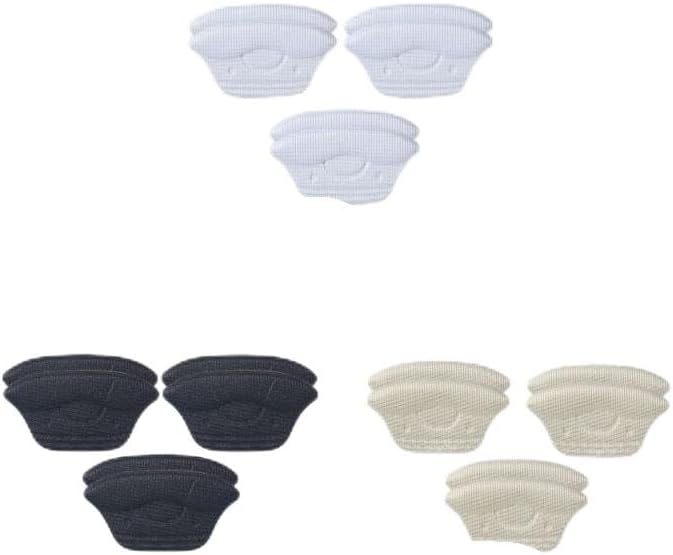 Heel Pain 1/2/3PAIRS Heel Protector Adhesive Soft Heel Cushions Shoes Accessories Patch Heel Pads Non-Slip Heel Stickers Heels Grips Heel Pads (Color : Style C)