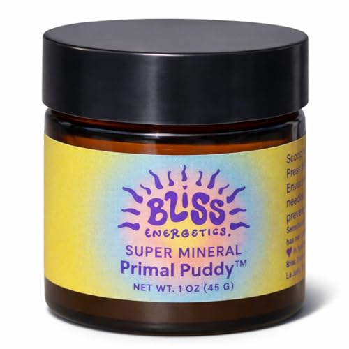 Bliss Energetics Primal Puddy - 1oz Remineralizing Tooth Putty - Hydroxyapatite Tallow Colostrum Shilajit - All Natural Preservative & Chemical Free