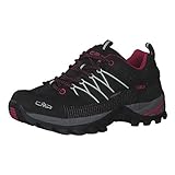 trekking damen sandalen Sohle aus EVA und Gummi. CMP Damen Rigel Low WMN Trekking Shoe WP Wanderschuh, Nero-Glacier, 38 EU