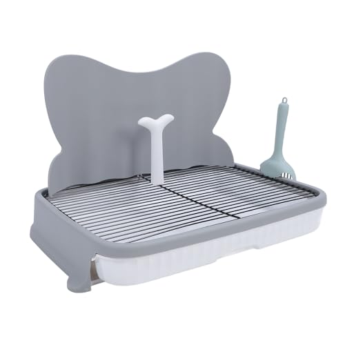 Suporte para Almofada de Xixi para Cachorro, Vaso Sanitário Removível para Filhotes Com Gaveta de Baleia, Bandeja para Penico para Cães de Treinamento para Uma Variedade de