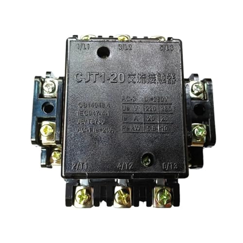 Contacteur triphasé 20A résistant aux surcharges bobine 380V type CJT1-20