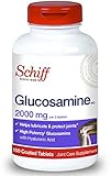 Schiff Glucosamine 2000mg with Hyaluronic Acid Joint Supplement, 150 ct (Pack of 12)