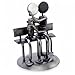 NOVICA Recycled Auto Parts Romantic Metal Sculpture, 4.7