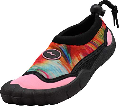 Image of NORTY Water Shoes for Boys and Girls - Swim Socks for Beach, Boat, and Pool - Skeletoe Barefoot Design - Cruise Ship Essentials for Kids - Hiking and Camping Footwear