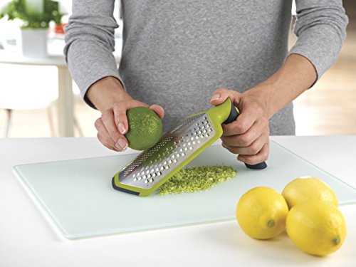 Joseph Joseph The Foodie Kitchen Gadget Gift Set Peeler Scoop Colander Elevate Steel Tongs Twist Grater Starter Cooking Tools, 4-Piece #TOP6