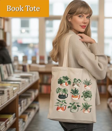 Image of Cat Gifts Tote Bag for Women Girls, Cat Lover Gifts Tote Bag for Daughter Besties, Medium Size with Inner Pocket