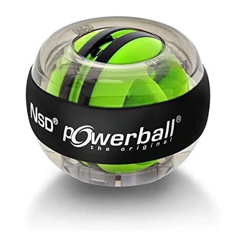 Powerball Autostart, gyroskopischer Handtrainer inkl. Aufziehmechanik, transparent-grau, das Original von Kernpower Cover
