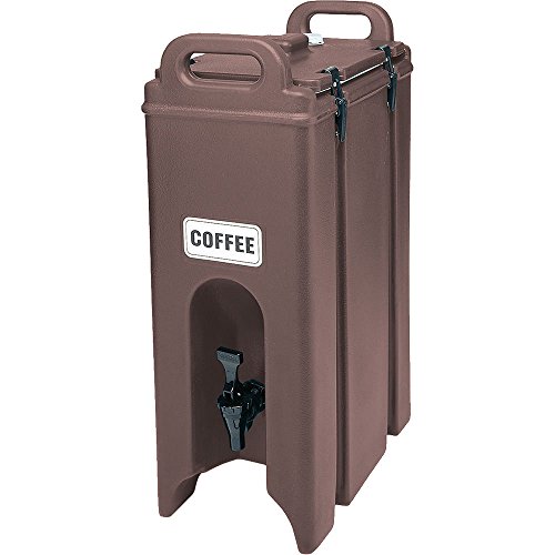 Cambro 500lcd-131 Polyurethane 4.75 Gal. Insulated Beverage Dispenser in Dark Brown