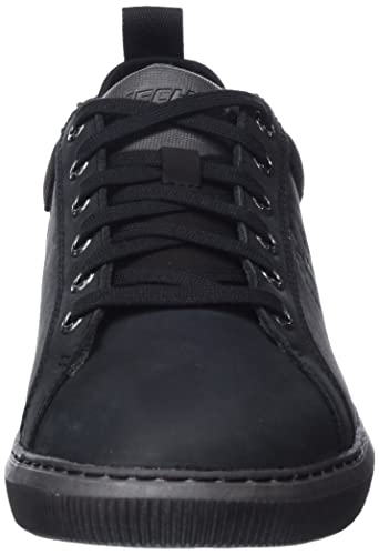 Skechers Skechers Men's 210450 Blk Sneaker, Black Nubuck, 8.5