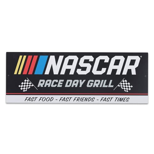 NASCAR Race Day Grill Wall Decor Sign