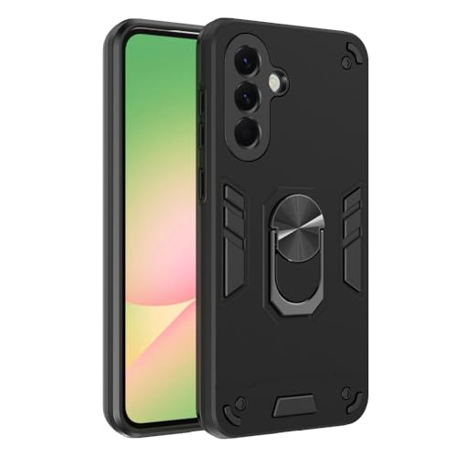 Image of NDCOM for Samsung A56 Back Cover | Premium Protection for A56 Samsung Mobile 5G Back Cover | Shockproof Ring Holder Case