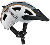  Casco MTBE 2 MTB-Helm - Kreide grau orange matt, Kopfumfang:52-56 cm