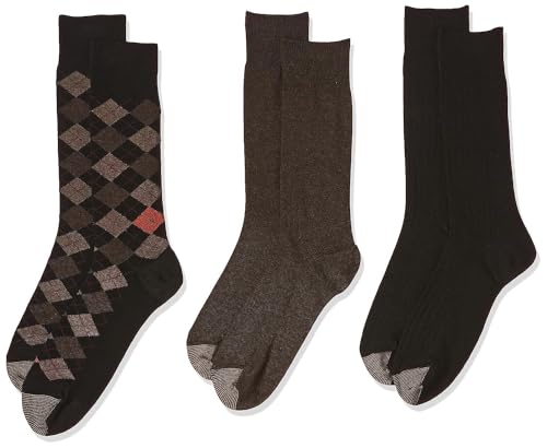 Gold Toe Men's Classic Argyle 3 Pack