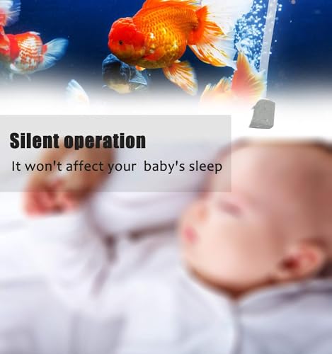 Image of USB Fish Oxygen Air Pump Aquarium Ultra Silent Oxygen Air Pump (Green * 1)
