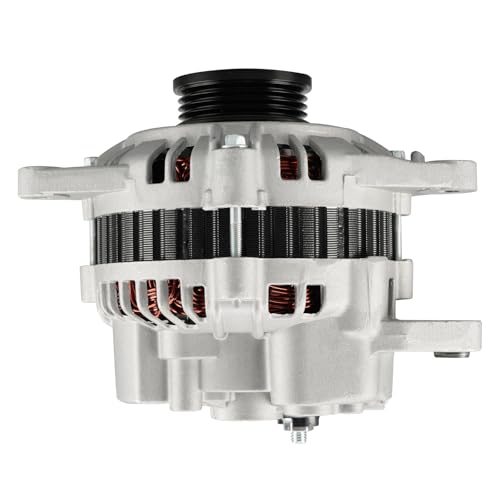 Image of PHILTOP New Alternator Replacement for 2001-2006 Hyundai Elantra, 2000-2005Accent, 2005 Kia Spectra, 2003-2004 2008Tiburon, 2005Tucson, 2005 Spectra5, 2006 Sportage 13973N 12V 90Amp CW 4-Groove Pulley