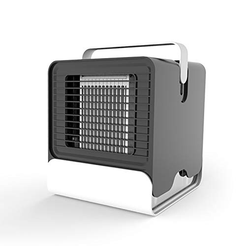 Preisvergleich Produktbild Mini tragbarer Negativ-Ionen-Klimaanlagenlüfter, Tischlüfter für Büro- / Schlafsaalkühlung / USB-Akku, geräuscharm, am besten für den heißen Sommer