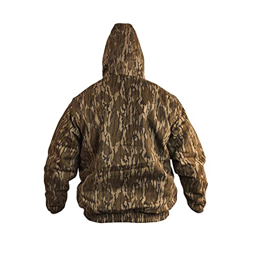 Image of HOT SHOT Men's Insulated Twill Camo Hunting Jacket, Camo with Cotton Shell, for cold weather, bird and deer hunting