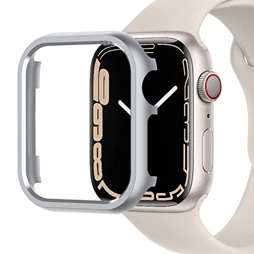 Miimall Case Compatible with Apple Watch Series 9/Series 8/Series 7 41mm 45mm