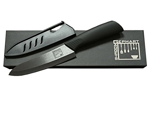 Gephart Gadgets Premium Ultra Sharp Chef's Quality Ceramic Knife which also includes a