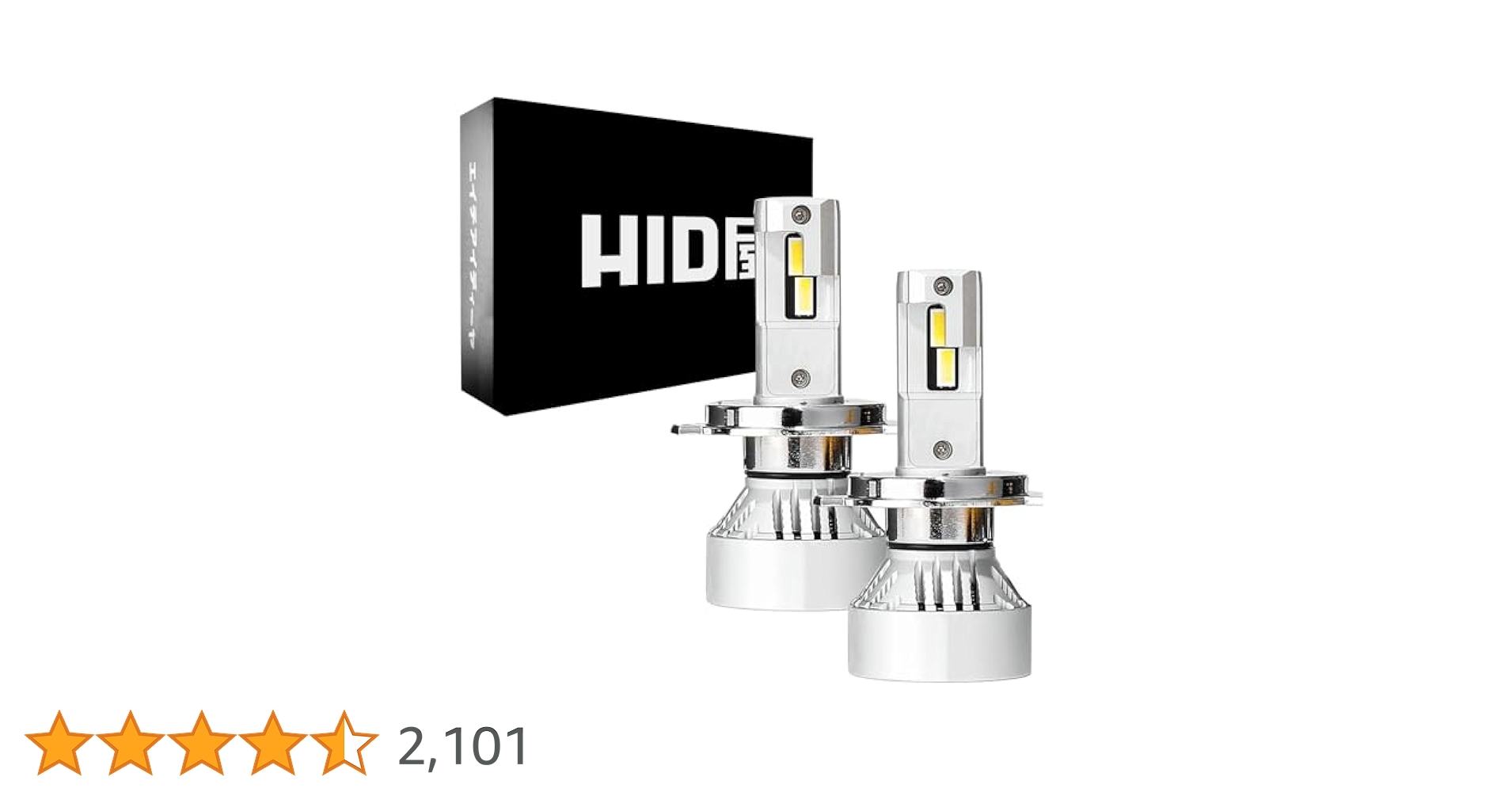 HID屋 H4 LED ヘッドライト 49600cd Amazon | HID屋 H4 LED バイク オートバイ ヘッドライト 49600cd