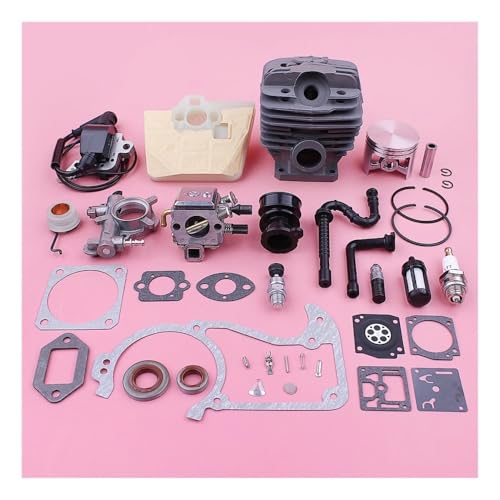 Moteur tronçonneuse MS360 bloqué ? Kit cylindre piston 48mm, carburateur et bobine neufs