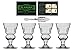 Produktbild ALANDIA 4X Original Absinth Gläser Authentisches 19. Jh. Design | Set inkl. Absinth Löffel und Trinkanleitung