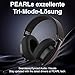 auvisio Headset Bluetooth: Klappbares 3in1-Funk-Gaming-Headset, 2,4 GHz, BT 5.3, 10 Std. Akku (Gaming-Kopfhörer, Bluetooth, Kopfhörer On Ear, Klinkenstecker)