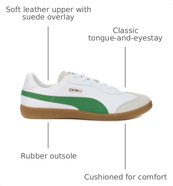 Image of PUMA Mens King 21 Indoor Soccer Cleats