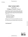Six Masses in Full Score (Dover Choral Music Scores)