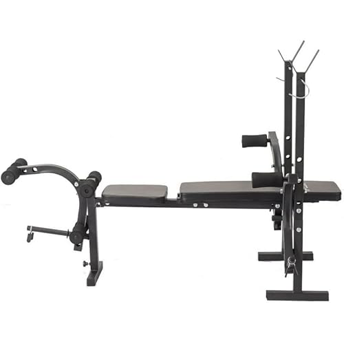 Banco Supino Crucifixo WCT Fitness Regulável 5 Posições Cadeira Extensora Mesa Flexora Treino Superi