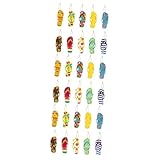 BESPORTBLE 3 Sätze Hausschuhe Zum Aufhängen Foto Themen Messestand Kühler Dekoration Festival Aufblasbarer Meeresballon Bogen Kit Pool Party Girlande Collier Vintage 10 Stück * 3