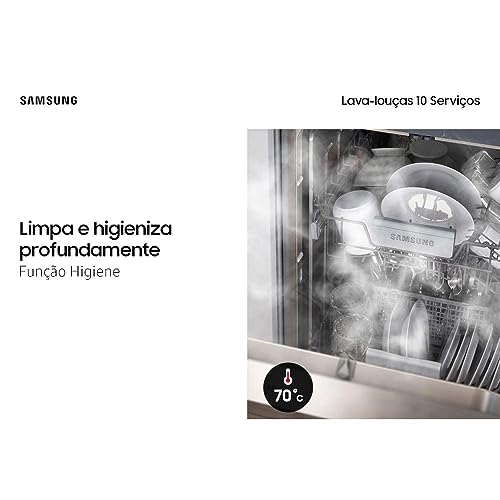 Lava-Louças Samsung Inox 10 Serviços 110V DW50C6070FS/AZ