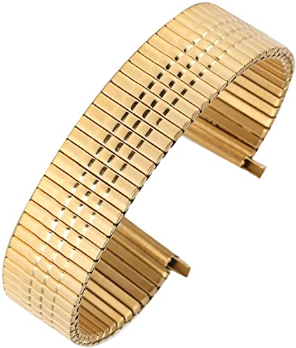 Bracelet de montre en acier inoxydable 16 mm 18 mm élastique pour éviter les rayures