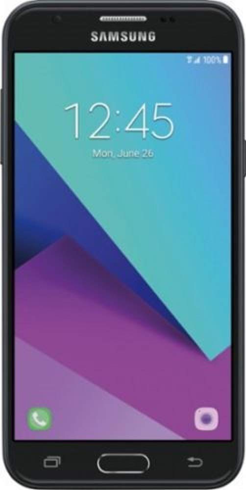 Samsung Galaxy J3 Prime J327A | (16GB, 1.5 RAM) | 5" Full HD Display | Dual Camera | 2,600 mAh Battery | Android 7.0 Nougat | 4G LTE | GSM Unlocked Smartphone - (Black)